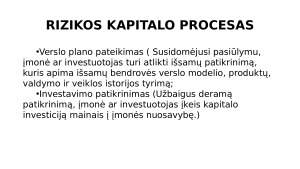 Investicijos pristatymas. Paveikslėlis 9