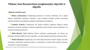 Įtraukiojo ugdymo įstaigos situacijos analizė. Paveikslėlis 8