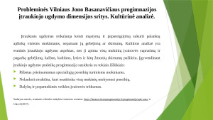 Įtraukiojo ugdymo įstaigos situacijos analizė. Paveikslėlis 9
