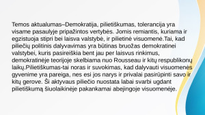 Pilietinė visuomenė. Paveikslėlis 2