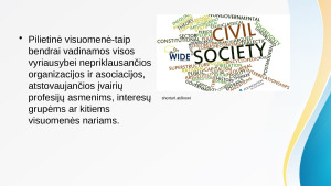 Pilietinė visuomenė. Paveikslėlis 4