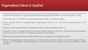 Sergamumas širdies kraujagyslių ligomis Lietuvoje ir pasaulyje. Paveikslėlis 8