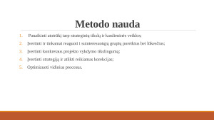 Subalansuotų rodiklių sistema (Norton, Kaplan). Paveikslėlis 10