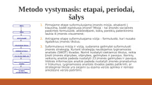 Subalansuotų rodiklių sistema (Norton, Kaplan). Paveikslėlis 5