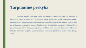 Tarptautinę prekybą kuruojančios tarptautinės organizacijos - Pasaulio prekybos organizacijos atvejis. Paveikslėlis 5