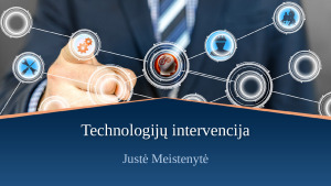 Technologijų intervencija. Paveikslėlis 1