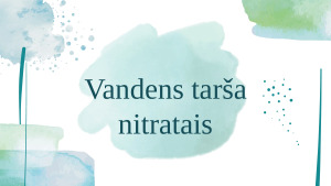 Vandens tarša nitratais