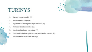 Vandens tarša nitratais. Paveikslėlis 2