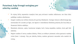 Vandens tarša nitratais. Paveikslėlis 8