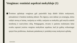 Vengimas: esminiai aspektai psichologijoje, santykiuose ir mokykloje. Paveikslėlis 10
