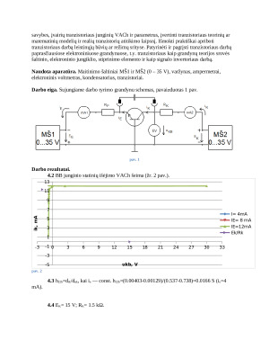 Bipoliariųjų tranzistorių tyrimas. Paveikslėlis 2
