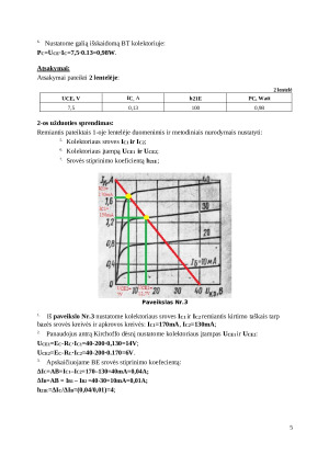 BT parametrų nustatymas. Paveikslėlis 5