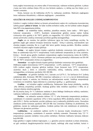 Cementinės geležies ir anglies lydinių būvio diagramos tyrimas. Paveikslėlis 4