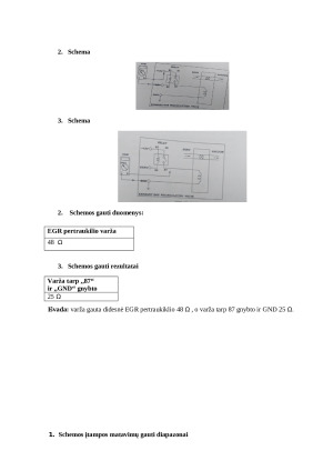 Deginių pakartotinės apytakos vožtuvas (EGRV). Paveikslėlis 2
