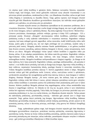 Kaip gyvenimas išbando žmogaus dvasinę stiprybę? (V. Mykolaitis - Putinas, A. Škėma, V. Krėvė - Mickevičius). Paveikslėlis 3