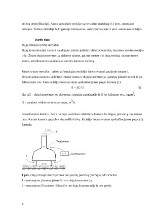 Dujų emisijos iš organinių atliekų tyrimai. Paveikslėlis 3