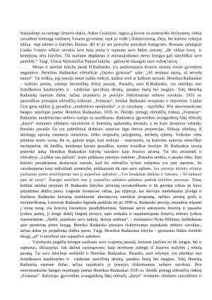 Kaip rašytojai interpretuoja patį kūrybos procesą? (Adomas Mickevičius, H. Radauskas, Vincas Mykolaitis- Putinas). Paveikslėlis 2