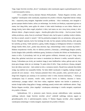 Vaiko nuoskauda XX a. pirmosios pusės lietuvių prozoje (J. Savickis, Šatrijos Ragana). Paveikslėlis 2