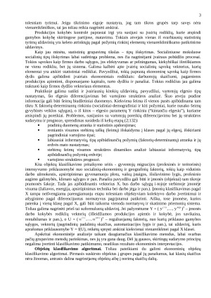 Ekonominių objektų klasifikavimas. Paveikslėlis 3