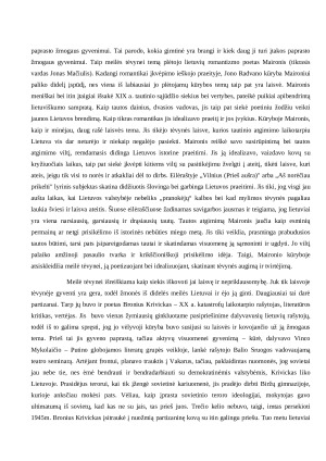 Meilė tėvynei lietuvių literatūroje (Vincas Krėvė, Maironis, Bronius Krivickas). Paveikslėlis 2