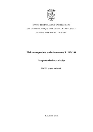 Elektromagnetinis suderinamumas T121M101 (2)