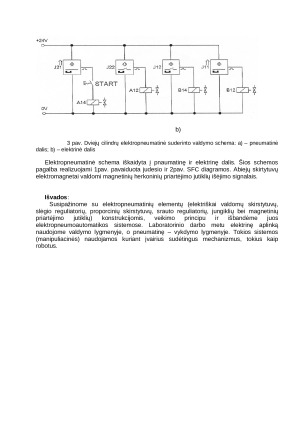 Elektropneumatinių automatikos elementų tyrimas. Paveikslėlis 3