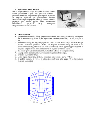 Elektrostatinio lauko tyrimas (2). Paveikslėlis 2