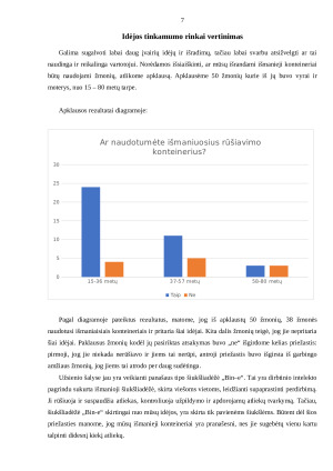 Verslo idėjos „NeoRecycle“ aprašymas. Paveikslėlis 7