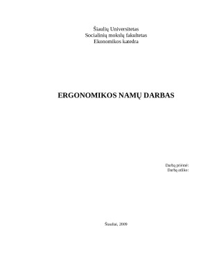 Ergonomikos mamų darbas. Paveikslėlis 1