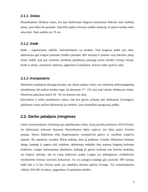 Ergonomikos mamų darbas. Paveikslėlis 4