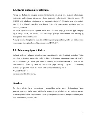 Ergonomikos mamų darbas. Paveikslėlis 5