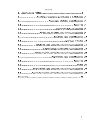 Gelžbetoninės konstrukcijos. Kompleksinis projektas. Paveikslėlis 3