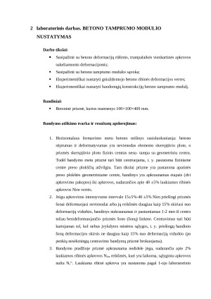Gelžbetoninės konstrukcijos. Laboratorinių darbų ataskaitos.. Paveikslėlis 10