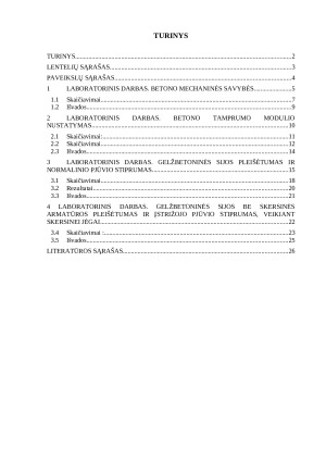 Gelžbetoninės konstrukcijos. Laboratorinių darbų ataskaitos.. Paveikslėlis 2