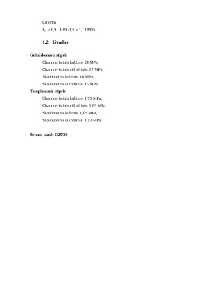 Gelžbetoninės konstrukcijos. Laboratorinių darbų ataskaitos.. Paveikslėlis 9