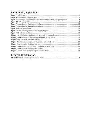 Metalinės konstrukcijos. Kompleksinis projektas. Paveikslėlis 3