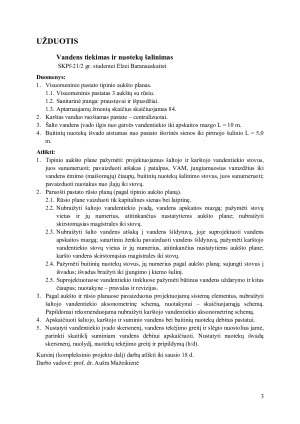 Vandentvarka. Kompleksinis projektas. Paveikslėlis 3