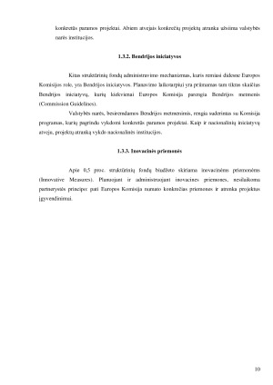 007-2013 m. ES struktūrinės paramos administravimas Lietuvoje. Paveikslėlis 10