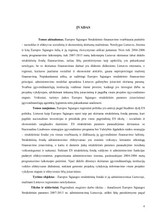 007-2013 m. ES struktūrinės paramos administravimas Lietuvoje. Paveikslėlis 4