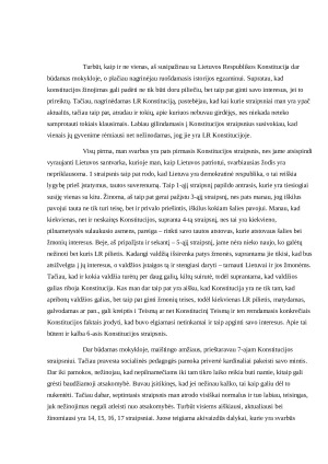 Aš ir Konstitucija