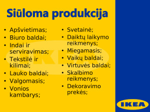 IKEA pristatymas / skaidrės. Paveikslėlis 10