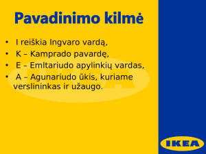 IKEA pristatymas / skaidrės. Paveikslėlis 5