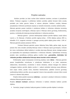 Investicijų projektas ,,Pakruojo gaisrinės pastato rekonstrukcija ir pritaikymas viešosioms ir kultūros reikmėms". Paveikslėlis 5