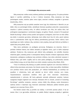 GEBĖJIMAS BRĖŽTI RIBAS ASMENINIAME IR PROFESINIAME GYVENIME. Paveikslėlis 4