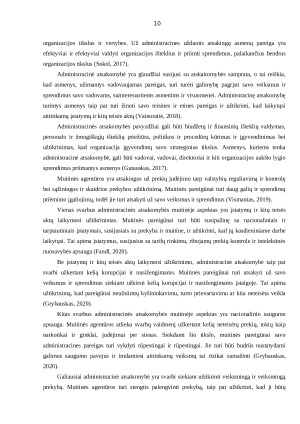 MUITINĖS DEKLARANTŲ ADMINISTRACINĖS ATSAKOMYBĖS TAIKYMO YPATUMAI IR PROBLEMOS LIETUVOJE. Paveikslėlis 10