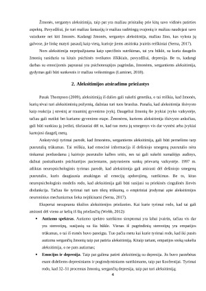 ALEKSITIMIJA - SAMPRATA, POŽYMIAI. Paveikslėlis 4
