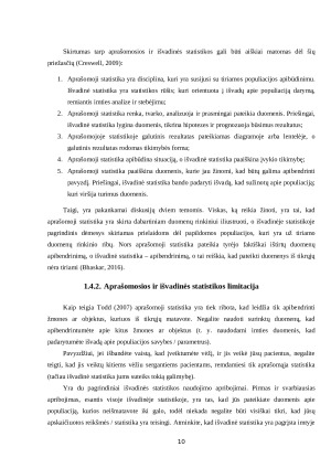 Aprašomoji statistika. Paveikslėlis 10