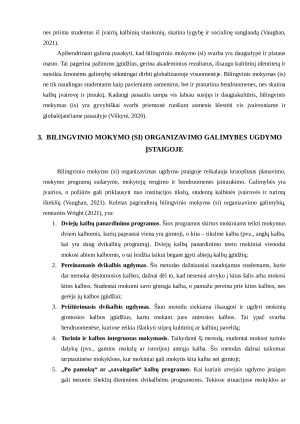 Bilingvinis mokymasis. Paveikslėlis 4