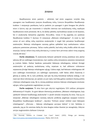 BŪTINASIS REIKALINGUMAS IR JO TEISĖTUMO SĄLYGOS. Paveikslėlis 3