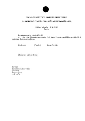 Dokumentų pavyzdžiai. Paveikslėlis 3